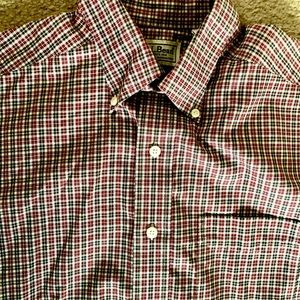 L.L. Bean Men’s Tartan Plaid Button Down Shirt S